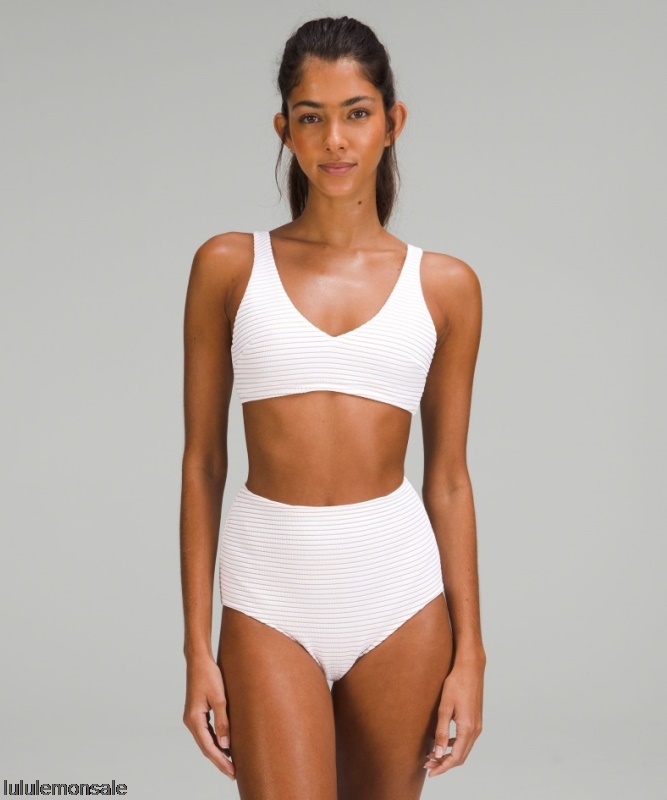 Lululemon Damen DELULU505 | Lululemon Deutschland Pink Bliss Gesmoktes Badeoberteil A/b Cup Nur Online